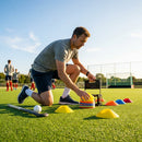 Durable hockey training marker cones in bright colours - product detail