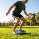 Wobble balance board in black and blue for core exercises - product detail