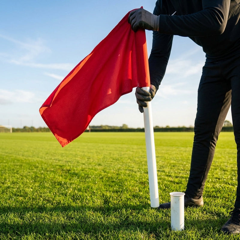 Corner Flag Poles – PVC – Sports Pitches