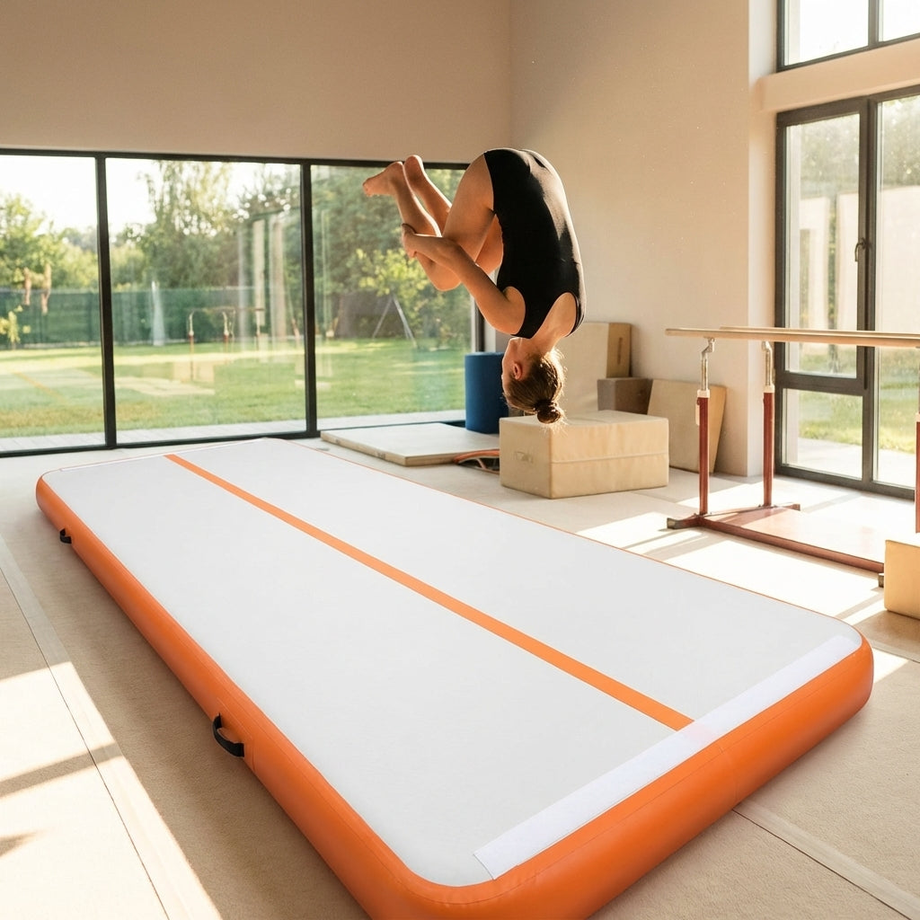 Inflatable Gymnastics Mat – Durable PVC