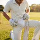 Cricket abdominal guard for junior, youth, and adult players
