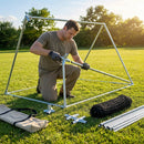 Batting Cage Connector Kit made of galvanized steel for baseball training - product detail