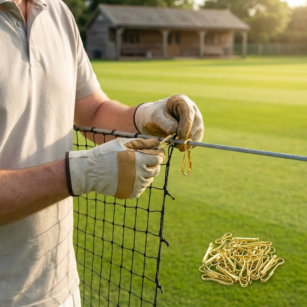 Cricket Net Spring Clips – Zinc Plated