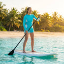 Womens rash vest for water sports in various colours with UPF 50+ protection