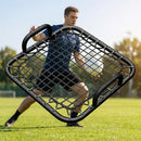 Handheld rebounder for training and coordination improvement
