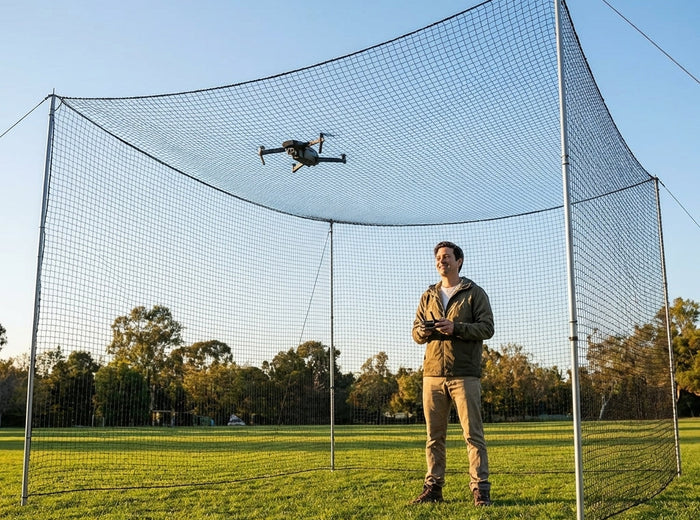Drone Containment Netting