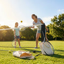 Mini Tennis Net Set with rackets and balls, perfect for backyard and club use - product detail