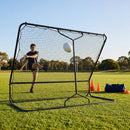 Aussie Rules Football Rebounder with galvanised steel frame for training