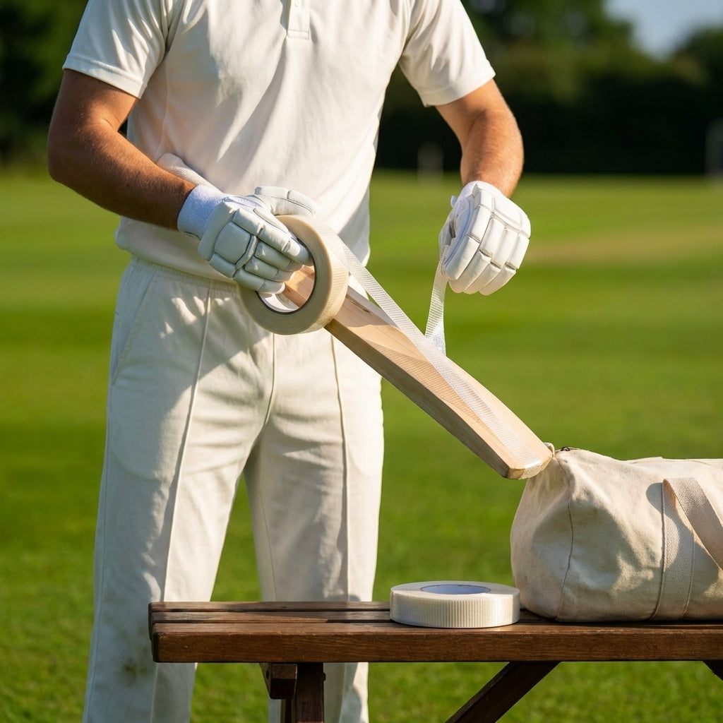 Bat Edge Guide Cricket Bat Edge Tape – 25mm – Bat Protection