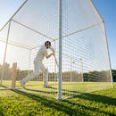 Cricket netting with custom size and flame retardant properties