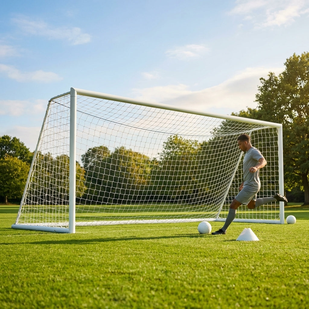 Aluminium Socketed Football Goal – Various Sizes