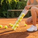 Transparent PVC tennis ball pick-up tube for easy ball collection - product detail