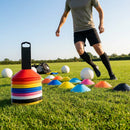 Colourful training marker cones for sports fields - product detail