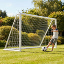6ft x 4ft durable uPVC football goal post for garden use