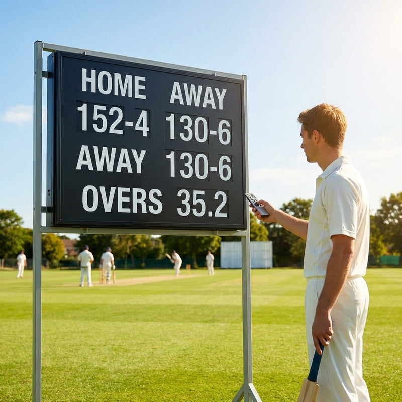 Electronic Cricket Scoreboard – LED Display
