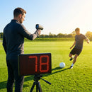 Professional sports radar speed gun kit with LED display