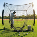 9 inch white split leather baseball for games and practice