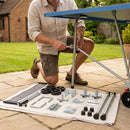 Table tennis replacement parts including wheels and nets - product detail