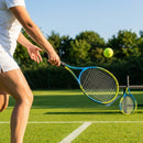 Tennis Racket Ball Set with Aluminium Rackets and Rubber Balls