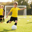 Kids' base layer top in vibrant colours for ages 5-10, ideal for sports
