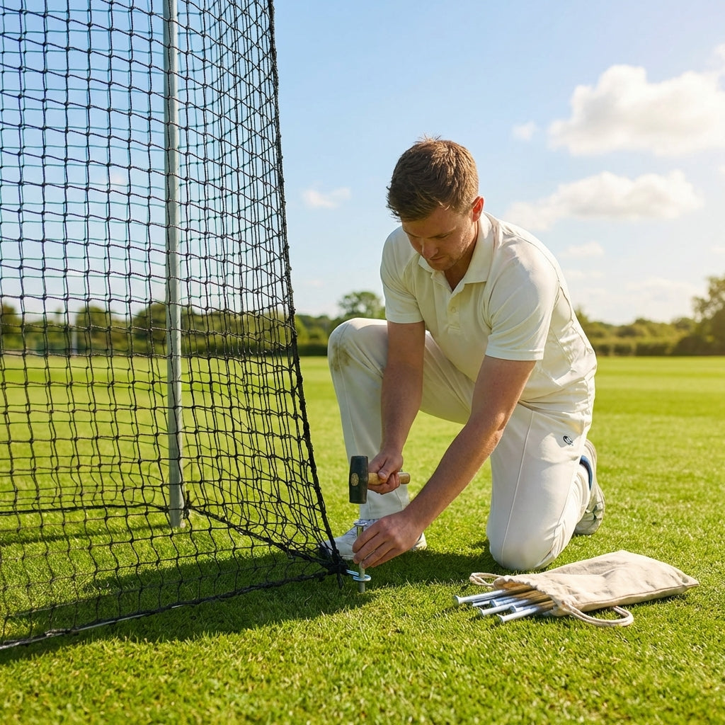 Steel Cricket Net Pegs – Heavy Duty Outdoor Use