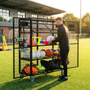 Sports Equipment Storage Cabinet with lockable steel doors - product detail