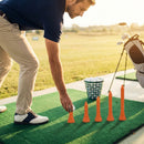 Rubber driving range tees in mixed sizes for golf practice - product detail