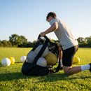 Football Set with 12 Balls and Carry Bag for Training