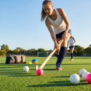 Training Hockey Balls available in white and Fluro pink