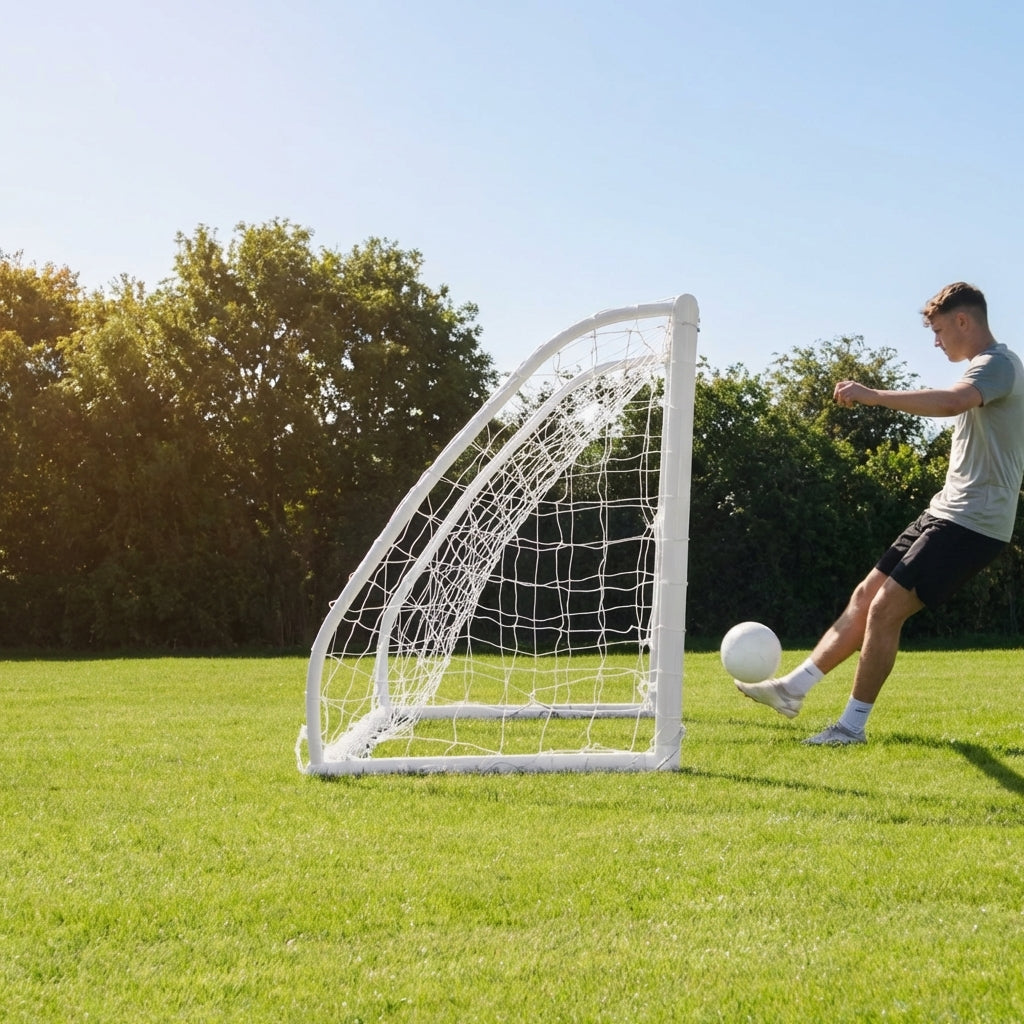 Football Goal Post – Durable uPVC – 8ft x 4ft