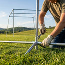 Batting Cage Connector Kit made of galvanized steel for baseball training