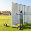 Cricket Sight Screen with galvanised steel frame for professional grounds