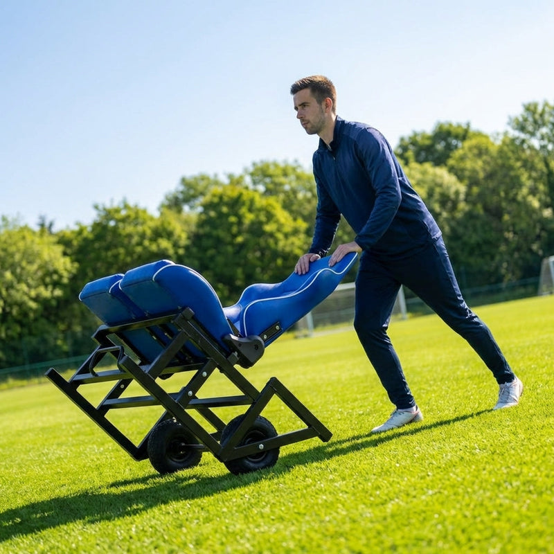 Wheelaway Bench – Custom Colours & Aluminium Frame