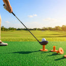 Pack of 5 rubber driving range tees, 70mm height