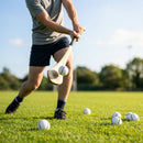 White and Fluro Hurling Training Balls with 2 Ply PU Construction