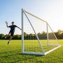 3m x 2m handball goal with PVC frame for garden and club use - product detail