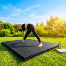 Rubber Gym Flooring Mats in various thicknesses and colours