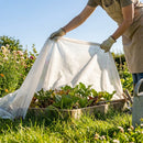 Garden fleece for plant protection in white colour - product detail