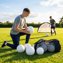 Lightweight training footballs with EVA foam casing in sizes 3, 4, and 5