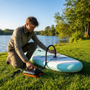 12V electric pump with smart nozzle for versatile use