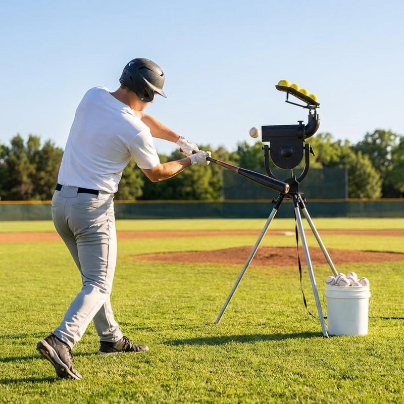 Speed Pitch Machine Baseball Pitching Machine – Adjustable Speed