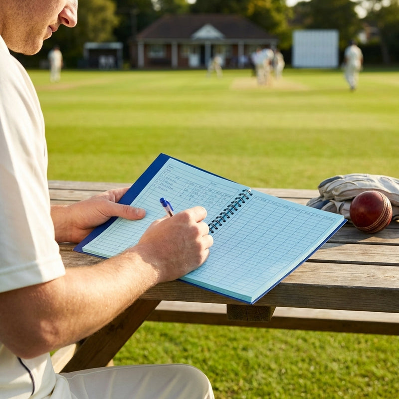 Cricket Scorebook – A4 Soft Cover for Clubs & Schools