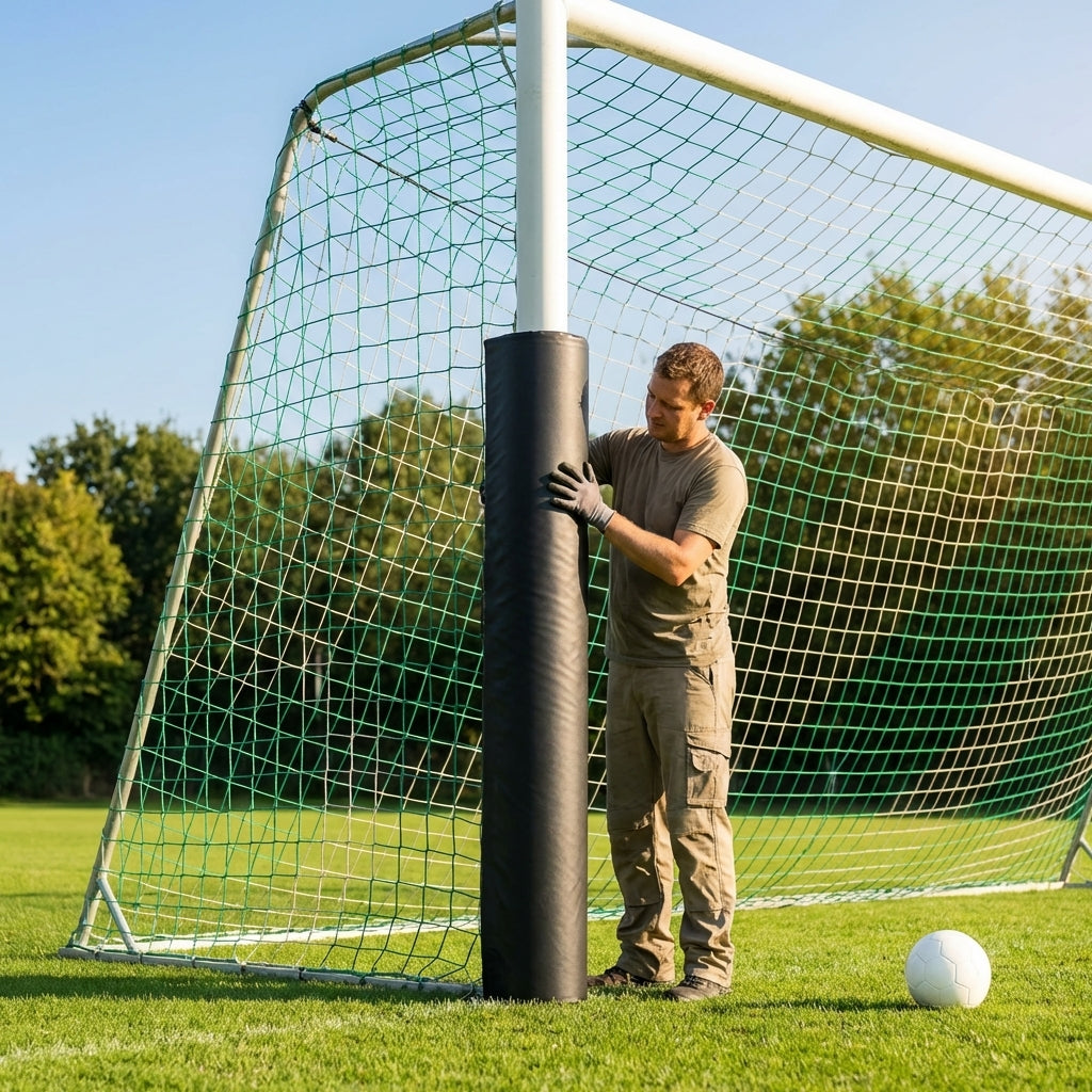 Football Net Support Post Pads – Injury Prevention