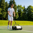 Tennis Court Line Sweeper made from lightweight PVC for outdoor use