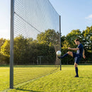 Ball Stop Net System with 8m high galvanised steel posts for sports grounds - product detail