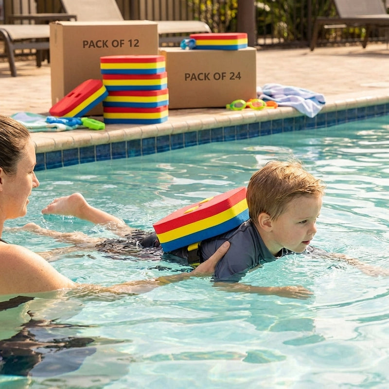 Kids' Swimming Back Float – EVA Foam Aid