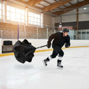 Ice hockey speed chute with adjustable waistband and carry bag