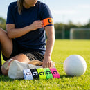 Football Captains Armband in various colours made from durable nylon elastic - product detail