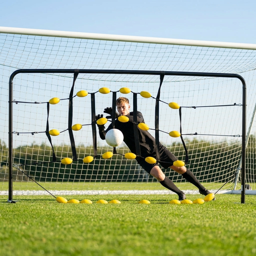 Ball Deflector for Goalkeeper Training