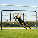 Mini ball deflector for goalkeeper training